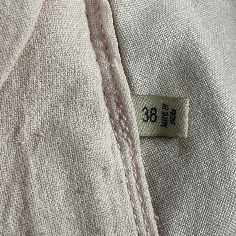 Faherty Malibu Linen Cotton Shorts Mens 38 Pink Chino Beach Preppy 9" Inseam - Picture 6 of 9